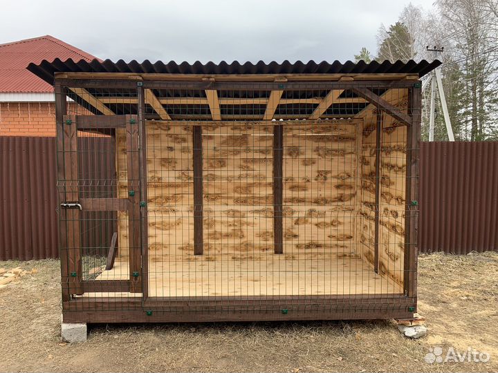 Вольер для собаки новый