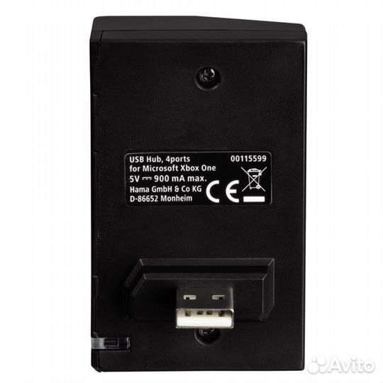 Концентратор hama xbox one usb hub 4 ports