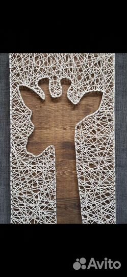 Картины стринг арт