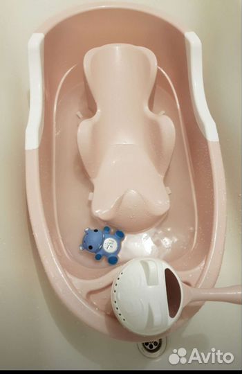 Детская ванночка для купания с горкой