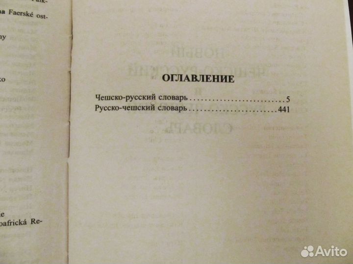 Словарь чешско-русский, русско-чешский