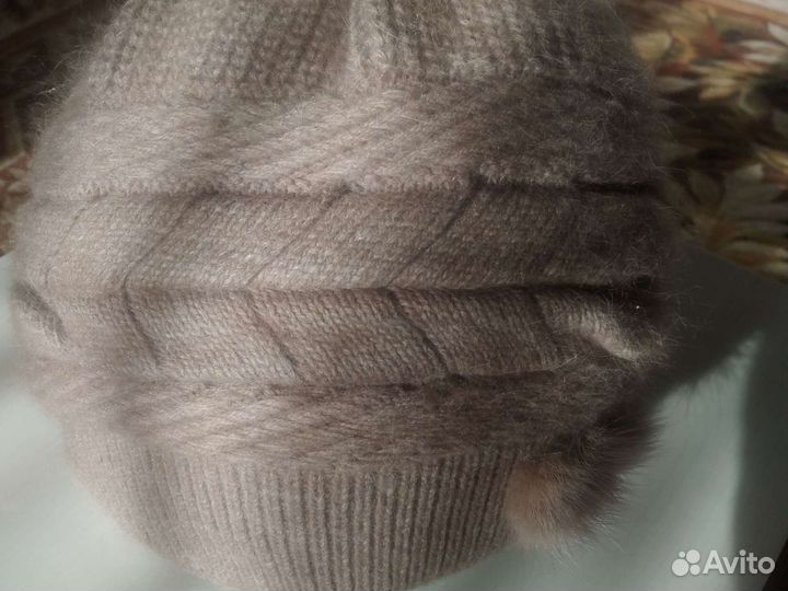 Шапка ангорка