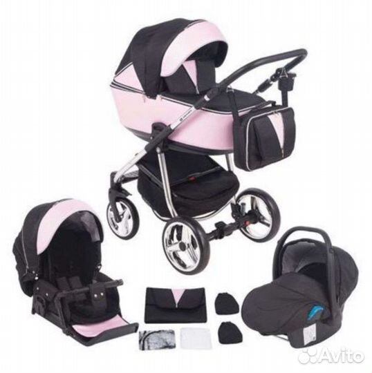 Коляска adamex 3 в 1