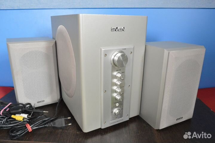 Сабвуфер sven MS-970 с колонками