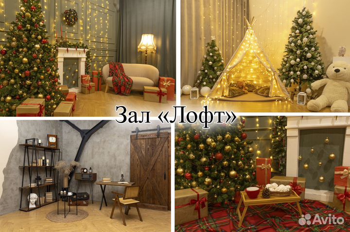 Новогодняя фотосессия в фотостудии