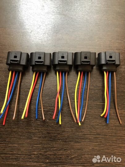 Разъём катушки зажигания VAG (audi, seat,VW,Skoda)