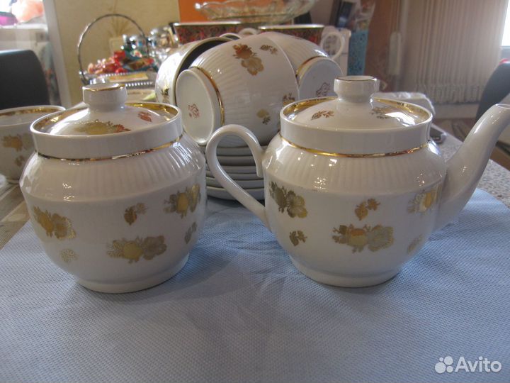 Чайный сервиз СССР фз Пролетарий