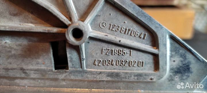 Зеркала з/в mercedes хром.1238110641