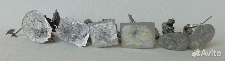 Оловянные солдатики вим. Средневековые рыцари