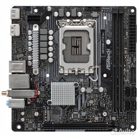 Материнская плата asrock H610 H610M-ITX/AC (LGA 17