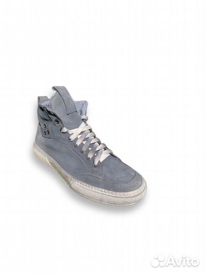 Кожаные высокие кроссовки Minelli