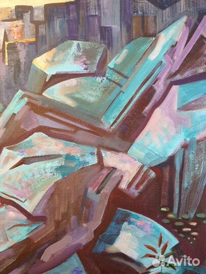 Картина живопись акрилом холст