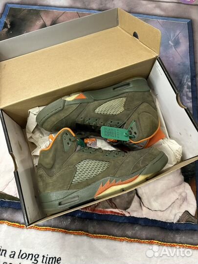 Air Jordan 5 retro ls 'olive оригинал редкие