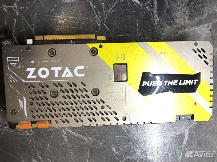 Видеокарта gtx 1070 8gb zotac extrem edition