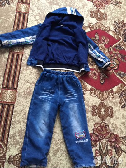 Джинсовый костюм