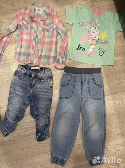 Вещи пакетом на девочку