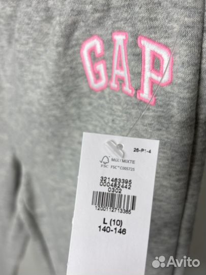 Спортивки Gap детские 140-146 новые оригинал