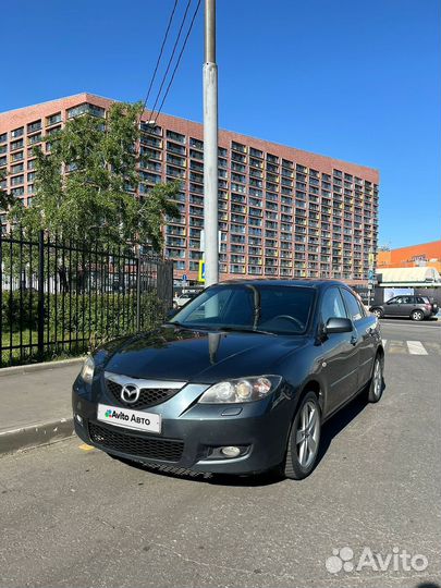Mazda 3 1.6 МТ, 2008, 190 000 км