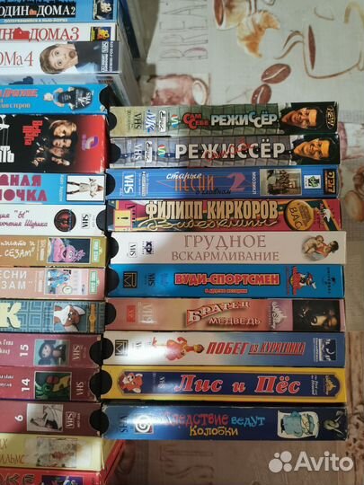 Видеокассеты 42шт