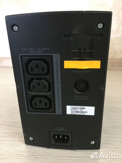 Линейно-интерактивный ибс APC Back-UPS RS 500VA