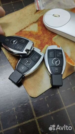 Ключ рыбка Mercedes Benz