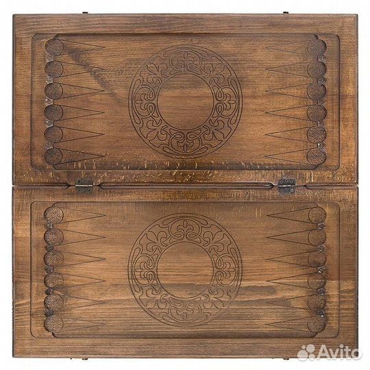 Нарды резные Звездный лев 62 х 64 см бук Армения 62634