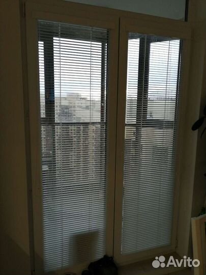 Жалюзи горизонтальные алюминиевые бу