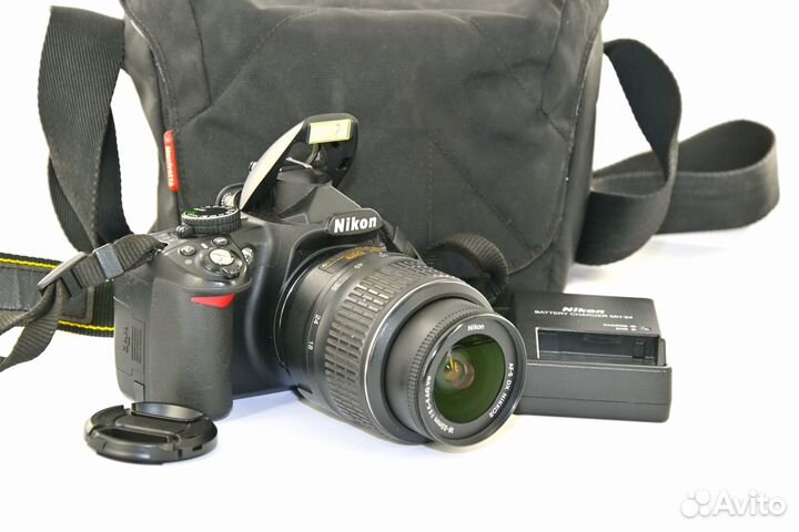 Nikon D3100 14.2MP цифровая зеркалка Kit 18-55