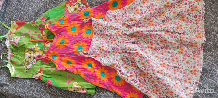 Детские вещи пакетом на девочку 98 104