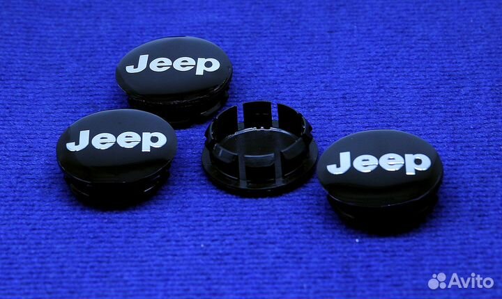 Комплект колпачков оригинального диска Jeep 55 мм