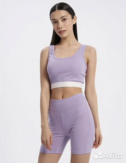 Топ и велосипедки 50 размер