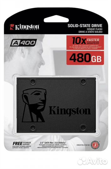 SSD диск Kingston 480 gb новый