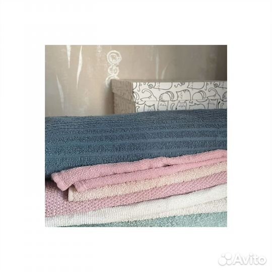 8 полотенец набор разный размер