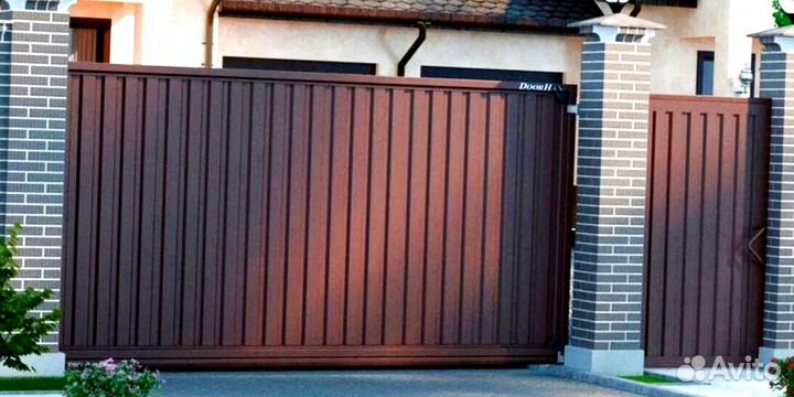 Откатные ворота заказать профессионально