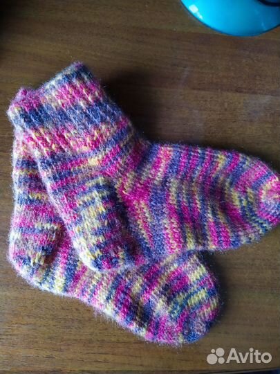 Носки женские вязаные