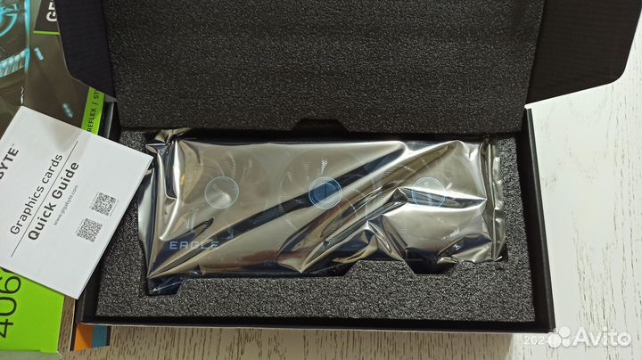 Видеокарта gigabyte nvidia RTX 4060 eagle OC 8 gb