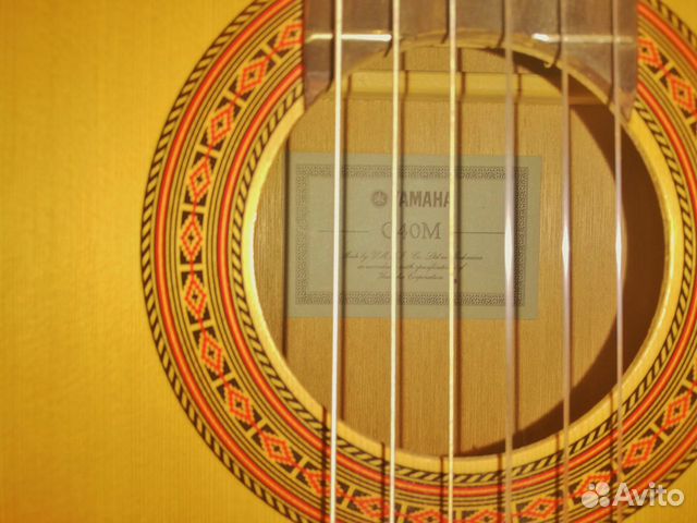 Классическая гитара yamaha c40 объявление продам