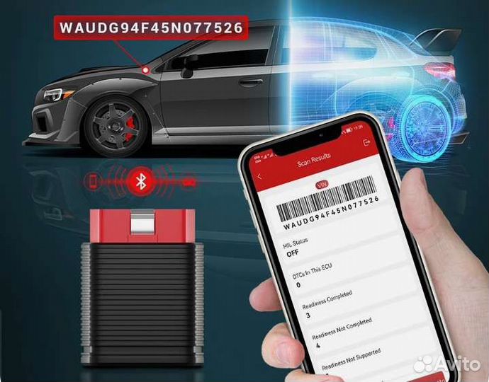 Автосканер Ediag mini