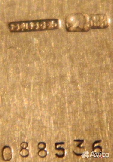 Золотые браслет и часы.583пробы СССР