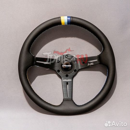 Руль спортивный Greddy Style - 350мм / light-вынос