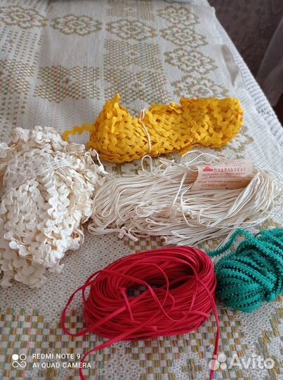 Тесьма, сутаж, кружево СССР