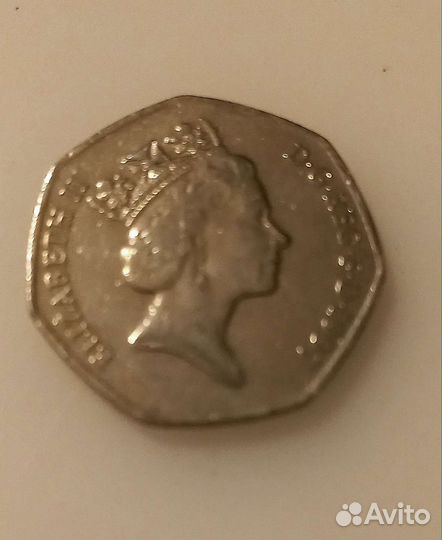 Монета Англия 1997 год