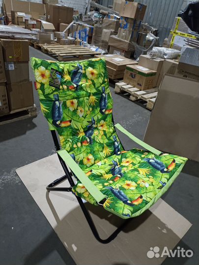 Кресло-шезлонг фламинго