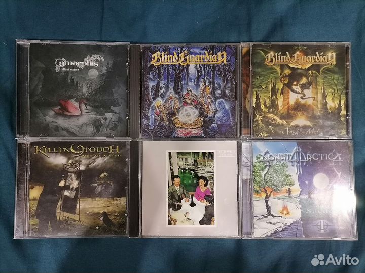 CD, DVD фирменные и японские - рок, металл