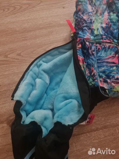 Зимний комбинезон для средней собаки