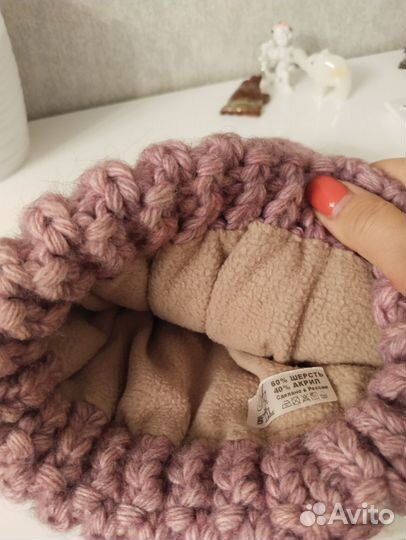 Шапка вязанная женская