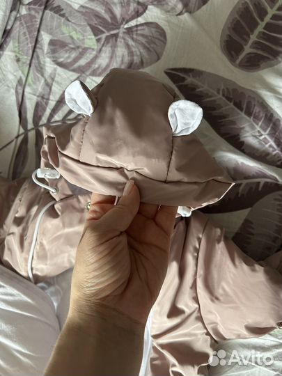 Комбенизон для малыша осень