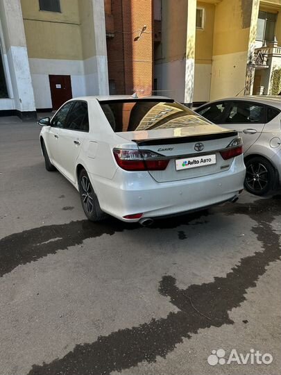 Toyota Camry 2.5 AT, 2018, 120 000 км