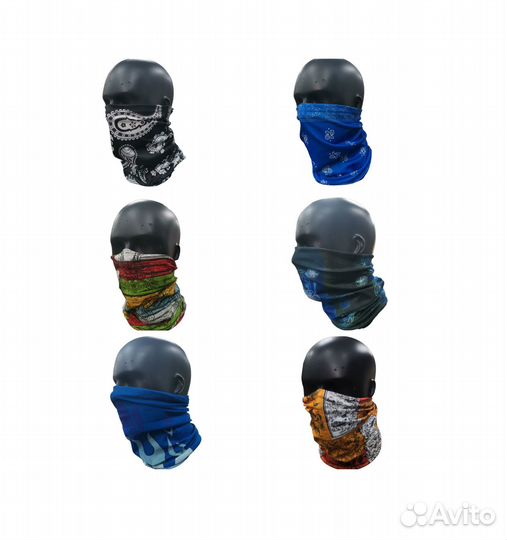 Бафф baff, снуд / шарф труба, разные цвета