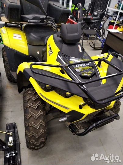 Квадроцикл Linhai-Yamaha (Ямаха) D300 желтый б/у